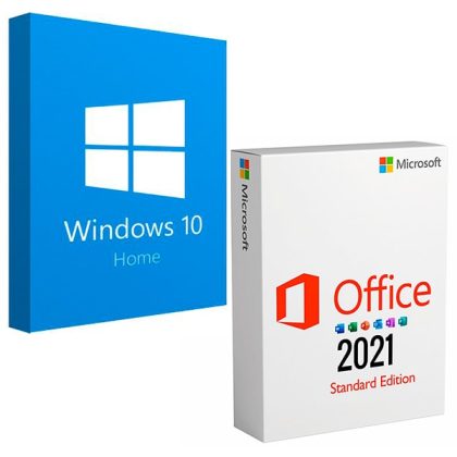 Microsoft Windows 10 Home + Office 2021 Standard