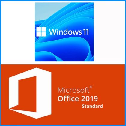 Microsoft Windows 11 Pro + Office 2019 Standard
