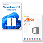Microsoft Windows 11 Pro + Office 2019 Standard
