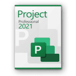Microsoft Project 2021 Professional License for 3 PCs