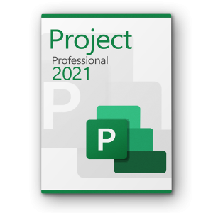Microsoft Project 2021 Professional License for 3 PCs