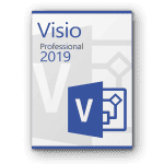 Microsoft Visio 2019 Professional License for 3 PCs