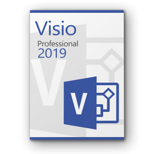 Microsoft Visio 2019 Professional License for 3 PCs