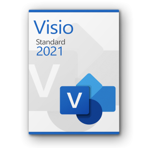 Microsoft Visio 2021 Standard License for 3 PCs