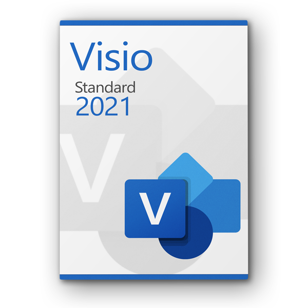 Microsoft Visio 2021 Standard License for 3 PCs